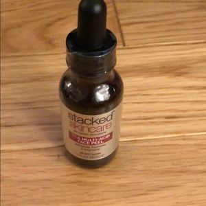 Stacked skincare TCA multi acid skin peel